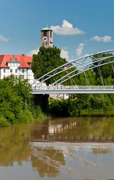 Erlöserkirche tower, Bamberg — Stockfoto