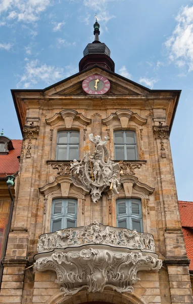 Régi Rathaus torony, Bamberg — Stock Fotó
