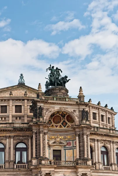 Semperoper, Dresden — Stok fotoğraf