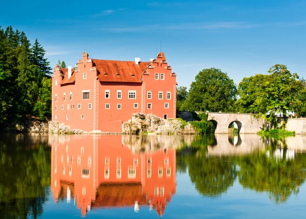 Červená Lhota Castle in the morning — 图库照片