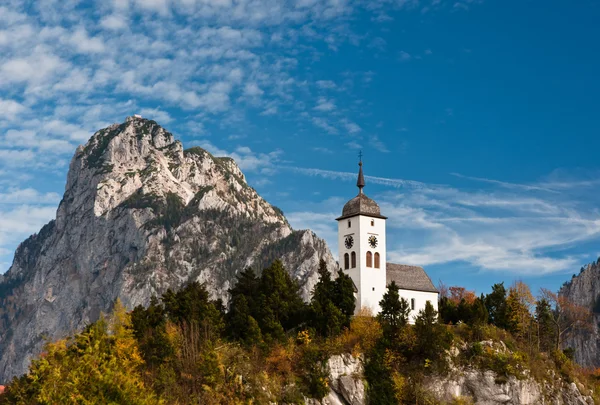 Johannesberg kapell, traunkirchen, Österrike — Stockfoto