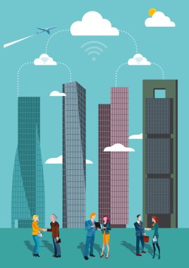 madrid içinde gökdelenler