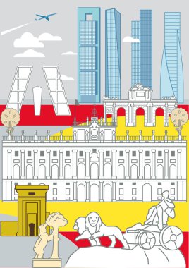 Madrid anıtlar