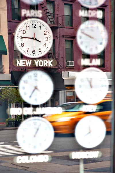 뉴욕 시간 — 스톡 사진