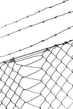 dikenli tel ve çit chainlink