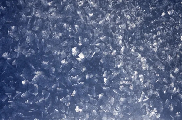 Background with ice crystals — Stock Photo, Image