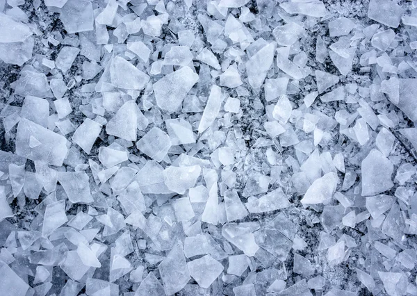 Gelo quebrado — Fotografia de Stock