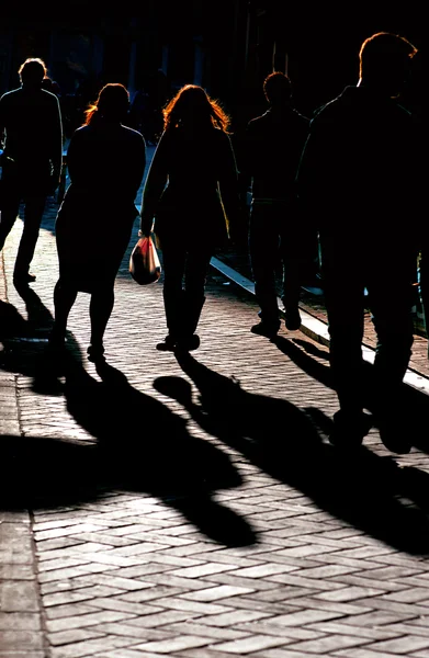 Op straat — Stockfoto