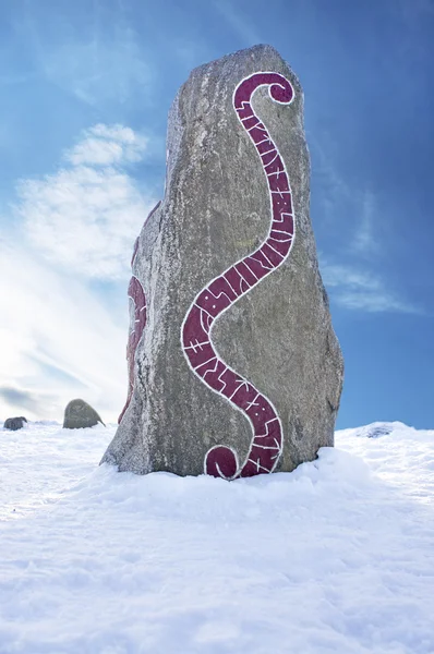 Rune stone — Stock Photo, Image