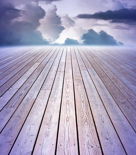 Pavimento di legno — Foto Stock