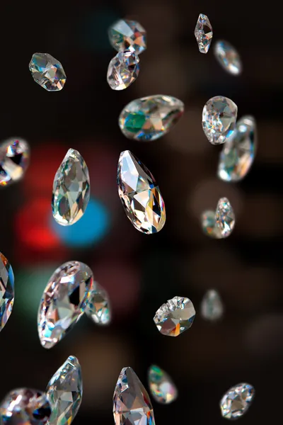 Diamantes espumantes — Fotografia de Stock