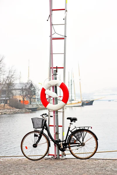 Bicicleta em Estocolmo — Fotografia de Stock