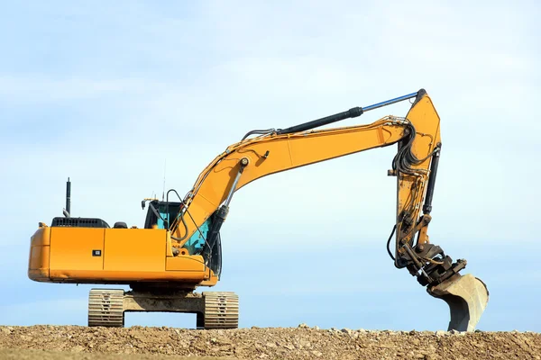 Dredge on a building site — Stock Photo, Image