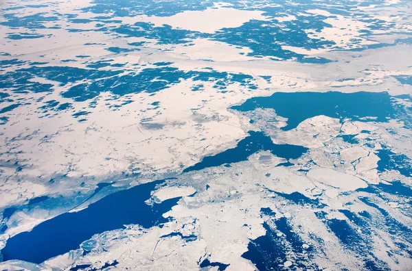 上からの氷の海 — ストック写真