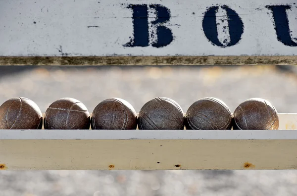 Boulekugeln — Stockfoto