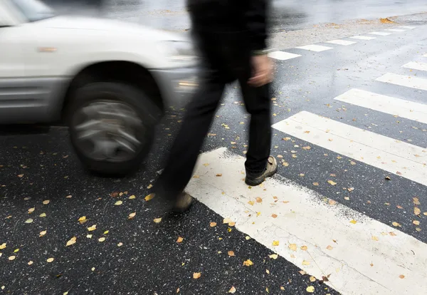 Niebezpieczne przejście Obrazek Stockowy