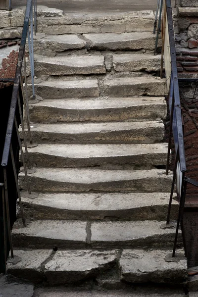 Ancient stone staircase — Stock Photo, Image