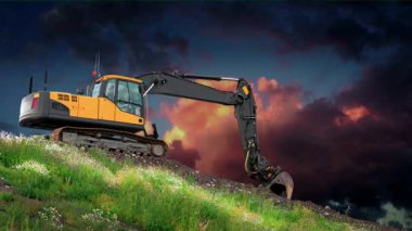 Digger tepe üzerinde