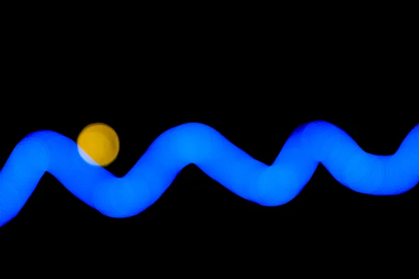 Абстрактный синий и желтый узор — стоковое фото