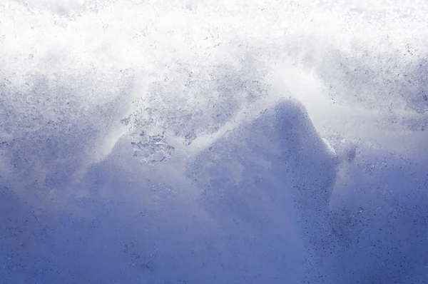 Şeffaf mavi buz — Stok fotoğraf