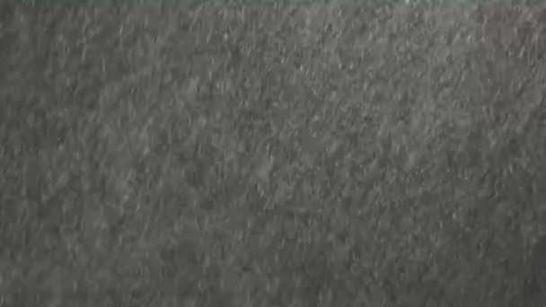 Сильный снежный шторм — стоковое видео