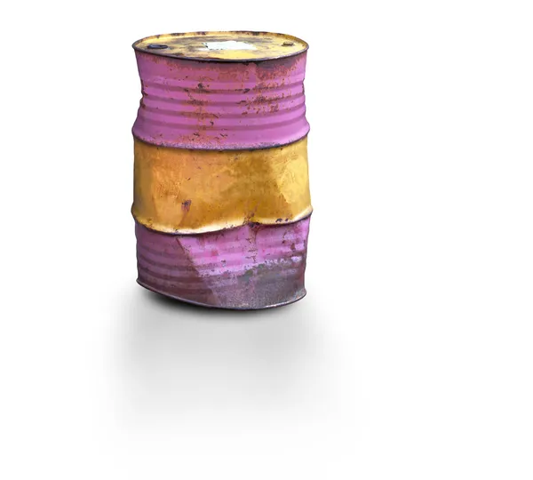 Rusty oil barrel — Stock Photo, Image