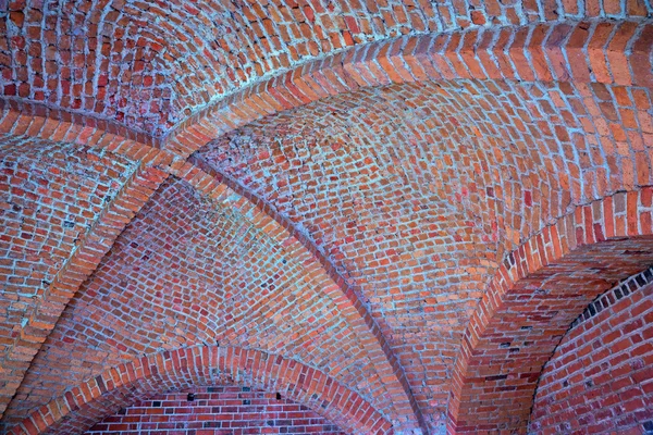 Vaulted brick ceiling — Stock Photo, Image