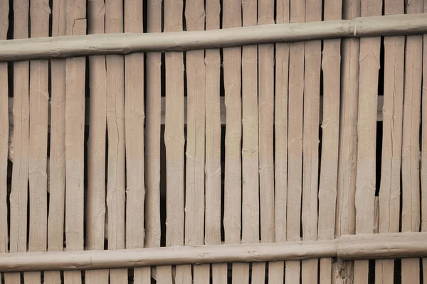 Rough Vintage Wooden Fence Sepia Brown — Stock Photo, Image