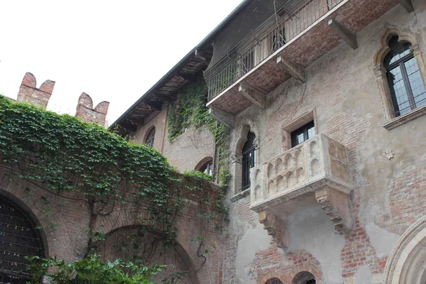 Juliet'in house (casa di giulietta) verona, İtalya — Stok fotoğraf