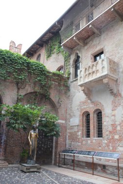Juliet'in house (casa di giulietta) verona, İtalya