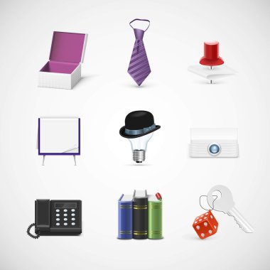 vektör web Icon set