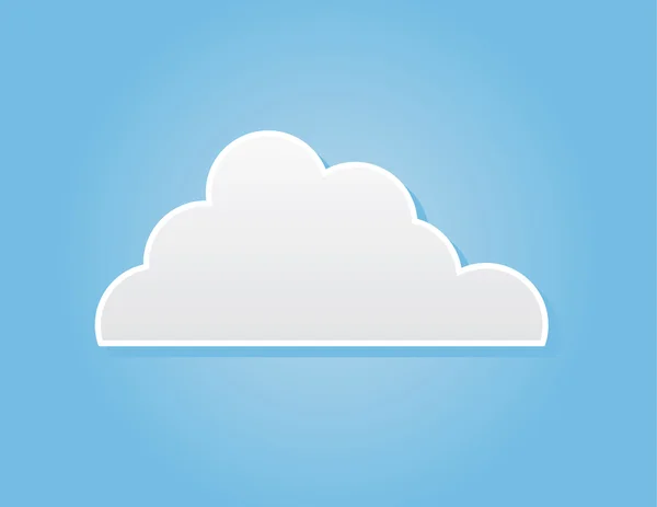 Un nuage — Image vectorielle