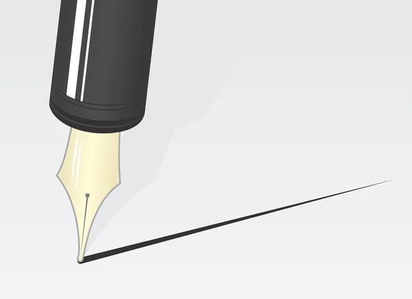 钢笔尖 — 图库矢量图片