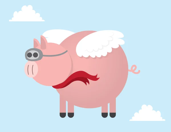 Volant de porc — Image vectorielle