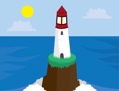 Deniz feneri okyanus