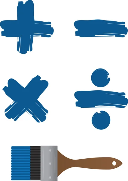 Paintbrush Colors Stock Vector Image by ©milo827 #19297581