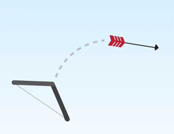 Flecha de tiro — Archivo Imágenes Vectoriales