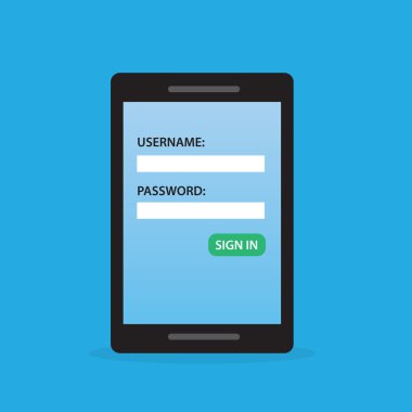 telefon oturum açın