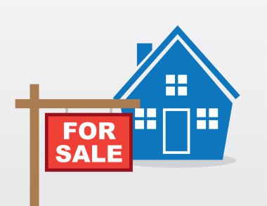 ev satışı işareti