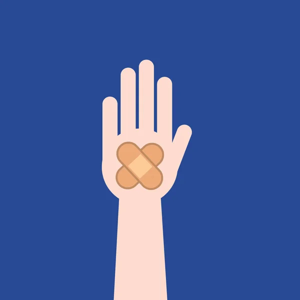 Hand Bandage — Wektor stockowy