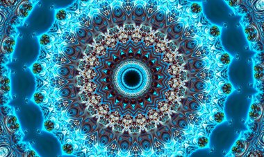 Geometrik Tayland deseni karışık sanat, polinezya sanatı, mandala sanatı. Altıgen, üçgen ve altı köşeli yıldızlar şeklinde. Koleksiyon defteri, hediye paketi, kitaplar, kitapçıklar, albümler için kaledoskop deseni