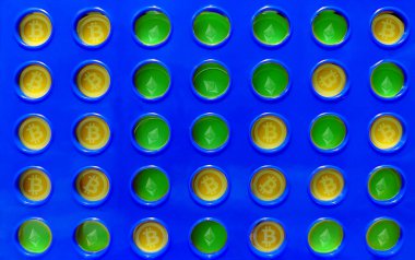 Şifreleme para oyunları Bicoin ve Ethereum