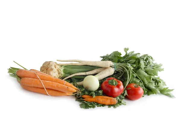 Сырье различных овощей — стоковое фото
