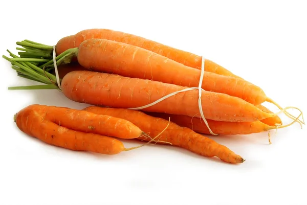 Raíces frescas de zanahoria — Foto de Stock