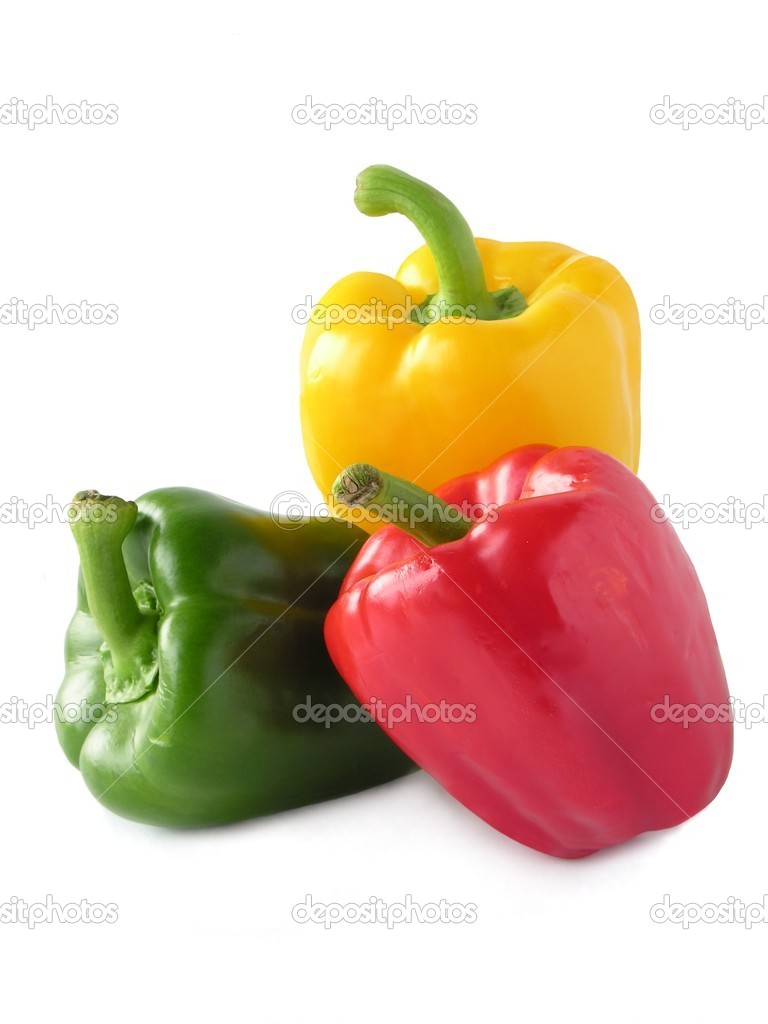 Multicolor tasty and wholesome peppers