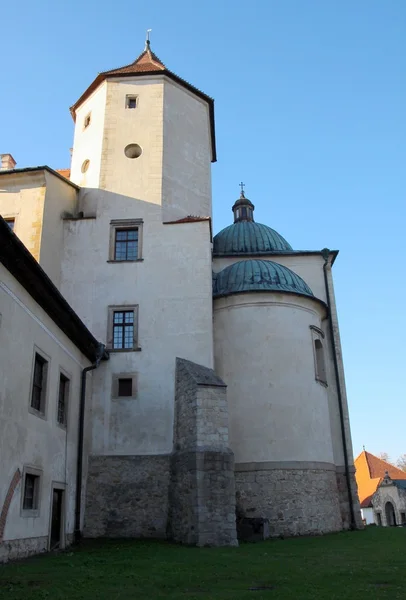 Lordly,historic renaissance castle in Wisnicz Nowy — Stock Photo, Image