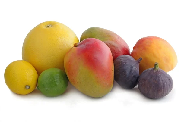 Tropical multicolor fruits — Stock Photo, Image