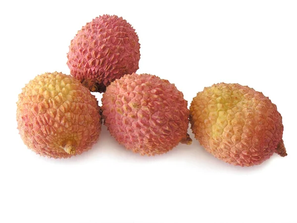 Růžový lichi ovoce — Stock fotografie