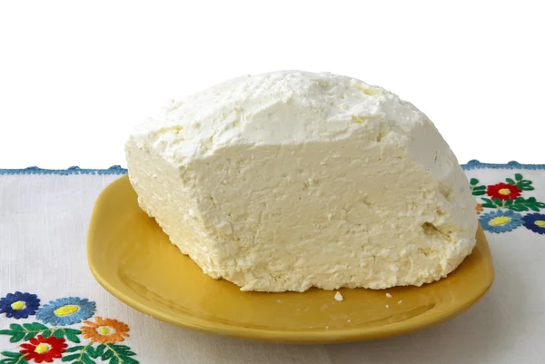 White cottage cheese — Stock Photo, Image