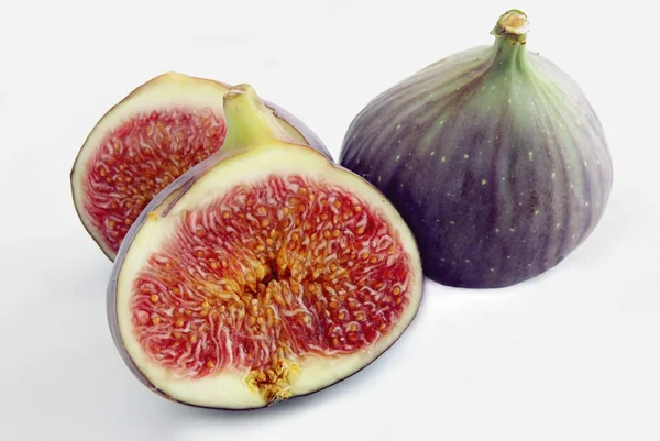Sweet,lila figs as delicious,mediterranean fruits — Stock Photo, Image